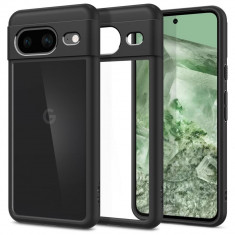 Husa pentru Google Pixel 8, Spigen Ultra Hybrid, Matte Black