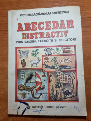 manualul - abecedar distractiv - prin imagini,exercitii si ghicitori - din 1993 foto