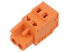 Regletă de conexiuni deconectabilă 5,08mm, 2 piste, mufe drepte, Wago