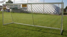 Porarta fotbal mobila Aluminiu, Dimensiune poarta 5,0 x 2,0 m cu plasa foto