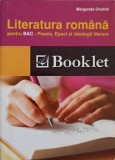 LITERATURA ROMANA PENTRU BAC - POEZIA. EPOCI SI IDEOLOGII LITERARE-MARGARETA ONOFREI, 2015