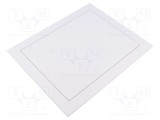 Accesorii: uşiţă de vizitare albă polipropilenă 200x250mm DR