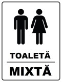 Placuta pentru toaleta mixta