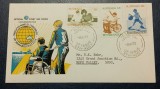Australia 1972 - Reabilitare, serie pe FDC circulata