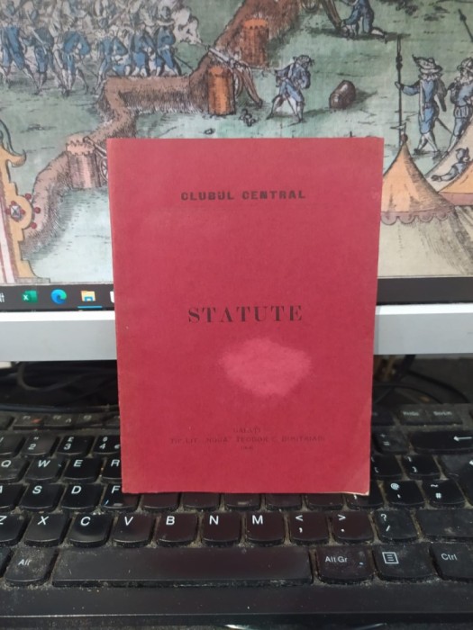 Clubul Central Galați, Statute, Tip. Lit. Nouă, Teodor C. Dimitriadi, Galați 1906, 054