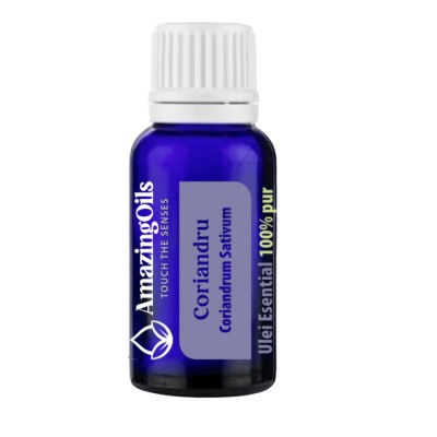 CORIANDRU-ulei esential 100% pur-CORIANDER-Coriandrum sativum pure oil-15ml foto