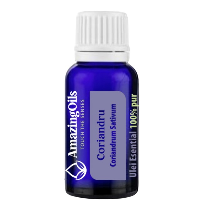 CORIANDRU-ulei esential 100% pur-CORIANDER-Coriandrum sativum pure oil-15ml