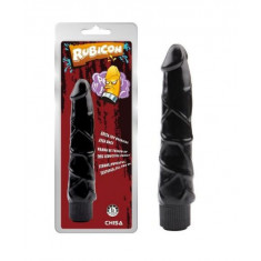 VIbrator Realist Multispeed Rubicon PVC Negru 21 cm