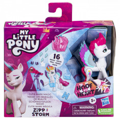 MY LITTLE PONY CUTIE MARK MAGIC FIGURINA ZIPP STORM 7.5CM SuperHeroes ToysZone foto