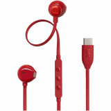 Casti cu fir In-Ear JBL Tune 305C, Microfon, Type-C, Rosu