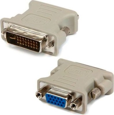 ADAPTOR video GEMBIRD, DVI-I DL (T) la VGA (M), alb, &amp;quot;A-DVI-VGA&amp;quot; (timbru verde 0.08 lei) foto