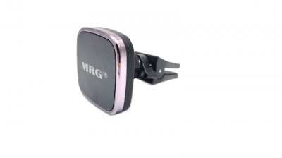 Suport telefon MRG M-BY-03, Pentru grila auto, Magnetic, Negru C498 foto