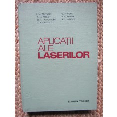 I. M. Popescu - Aplicatii ale laserilor (Editia: 1979)