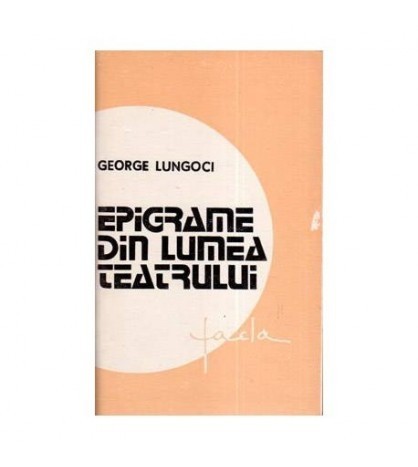George Lungoci - Epigrame din lumea teatrului - 111684