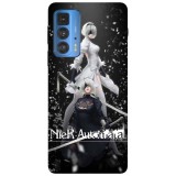 Husa compatibila cu Motorola Moto G51 5G model Nier Automata 2B, Silicon, TPU, Viceversa