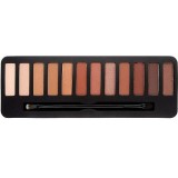 Paleta farduri pleoape, W7, Neutrals On Fire, Blazin, 12 nuante