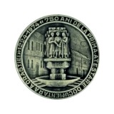 MEDALIE SI INSIGNA ORASTIE - 750 de ani de la prima atestare documentara a Orastiei 1224-1974