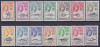 DB1 Fauna Marina Tristan da Cunha 1960 Pesti Balene 14 v. MNH 2 poze, Nestampilat