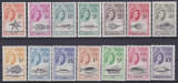 DB1 Fauna Marina Tristan da Cunha 1960 Pesti Balene 14 v. MNH 2 poze, Nestampilat