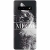 Husa silicon pentru Samsung Galaxy S10 Plus, Meow Cute Cat