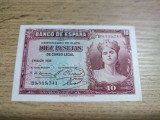 SPANIA 10 PESETAS 1935 SUPERBA