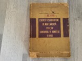 Exercitii si probleme de matematica pentru concursul de admitere in licee de Ioan St.Musat,C.Ionescu-Tiu