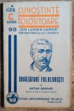 Invatatori folkloristi - Artur Gorovei// 1940
