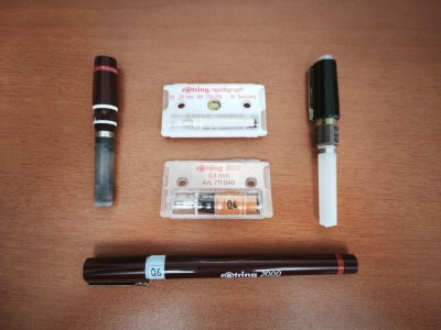 Set Rotring isograph 2000 si varfuri foto