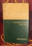 Jean Jacques Rousseau - Contractul social 1957 editie critica