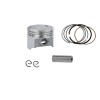 Kit piston compatibil scuter, moto, Piaggio 4 timpi, 2 valve, 39mm, 50CC, ABO-086881, Oem