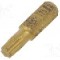 Capat de &amp;#351;urubelni&amp;#355;a, Torx&reg;, TX25, fixare 1/4&quot; (C6,3mm), {{Numar produse in ambalaj}}, C.K - T4557TIN 25