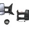 Oglinda usa exterioara Ford Transit/Tourneo, 01.2014-12.2019, partea Stanga, reglare electrica; textil; incalzit; sticla convexa; geam cromat; cu sem