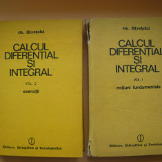 GH. SIRETCHI - CALCUL DIFERENTIAL SI INTEGRAL - 2 volume