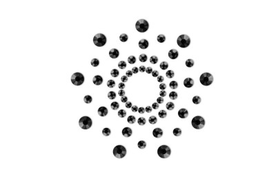 MIMI BLACK - Decorațiuni S&amp;acirc;ni cu Pietricele, Negru foto