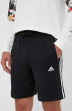 Adidas pantaloni scurți bărbați, culoarea negru IB4026