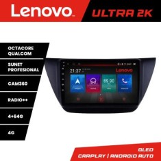 Navigatie Mitubishi Lancer 2001-2007 Lenovo Kit-LANCER07 8 core QLED Qualcomm 4+64 360 Android Waze USB Navigatie Internet Youtube Radio CarStore Tech