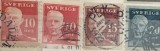 Timbre Interbelica TMB1SE Sverige set/lot/serie 4 valori