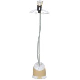 HOMCOM Aparat de Călcat Vertical cu Rezervor de Apă de 1,8l și &Icirc;nălțime Reglabilă, 32x32x32 cm, Auriu | Aosom Romania