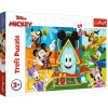 Puzzle Trefl Maxi 24 piese Mickey Mouse Casa Prietenilor, 3+, Recomandat Copii, Carton