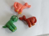 bnk jc Lot 3 figurine dinozaur - pentru deget