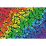 Puzzle din lemn - Rainbow Butterflies | Trefl
