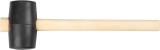 Ciocan din cauciuc Strend Pro Premium HM226 340 g, maner din lemn, lungime maner 300 mm