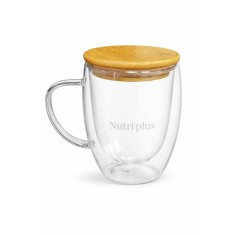 Cana Nutriplus Farmasi din sticla dubla cu capac bambus