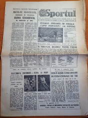 sportul 12 mai 1984-articol-sportul in judetele, arges,mures si vrancea foto