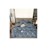 Cumpara ieftin Lenjerie de Pat Dublu, Bumbac Finet, 6 Piese - SIPRR60-543