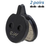 Placute frana din rășină Rambomil trotinete electrice 004