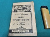 DESPRE INVIEREA MORȚILOR * SF. IOAN HRISTOTOM * 1943 * 2 1 1