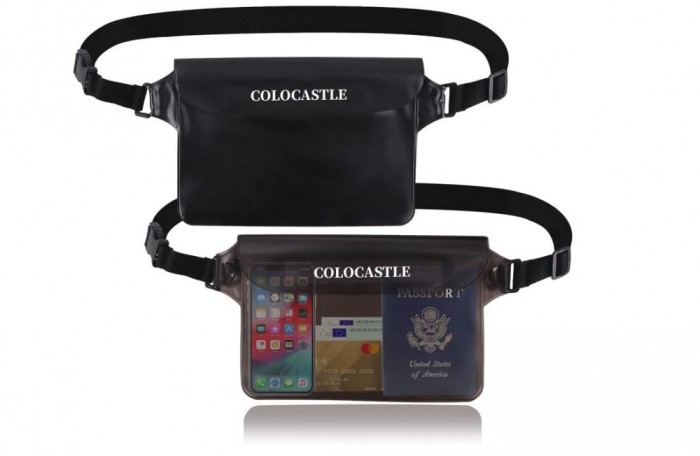 Set 2 borsete impermeabile COLOCASTLE, curea reglabila, 22 x 16 cm - RESIGILAT