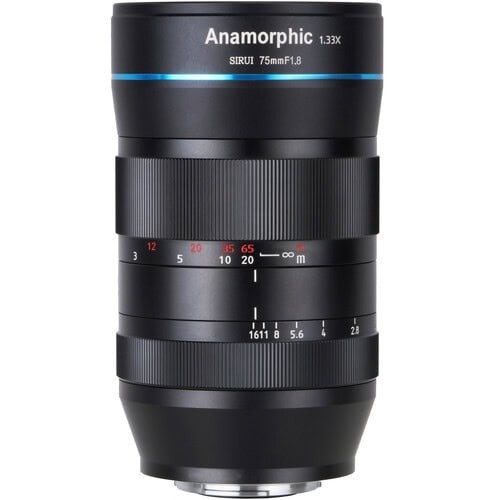 Obiectiv Manual SIRUI 75mm F1.8 1.33X APS-C Anamorphic Lens Canon EFM CU DEFECT ESTETIC