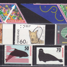 OLANDA 1985/1993 LOT SERII SI TIMBRE MNH